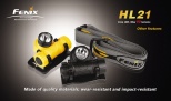 LED �elovka Fenix HL21 R2 - �lut� barva