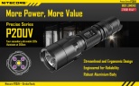 LED svítilna Nitecore P20UV LED svítilna Nitecore P20UV